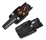 IEC In-Line Female Plug - Kettle Plug With Easy Internal Screw connectors